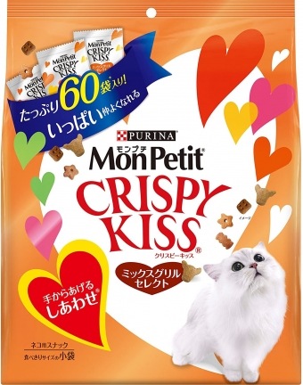 Mon Petit Crispy Kiss Mixed Grill Select 180g (3g x 60 bags)