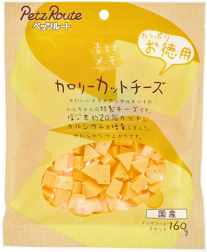 Petz Route AM ชีส  160g x 2 แพ็คสำหรับสุนัข